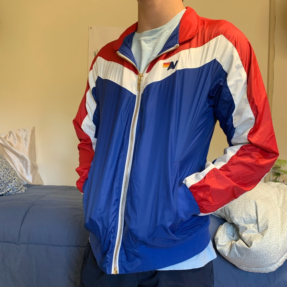 NWOT Aviator Nation windbreaker jacket